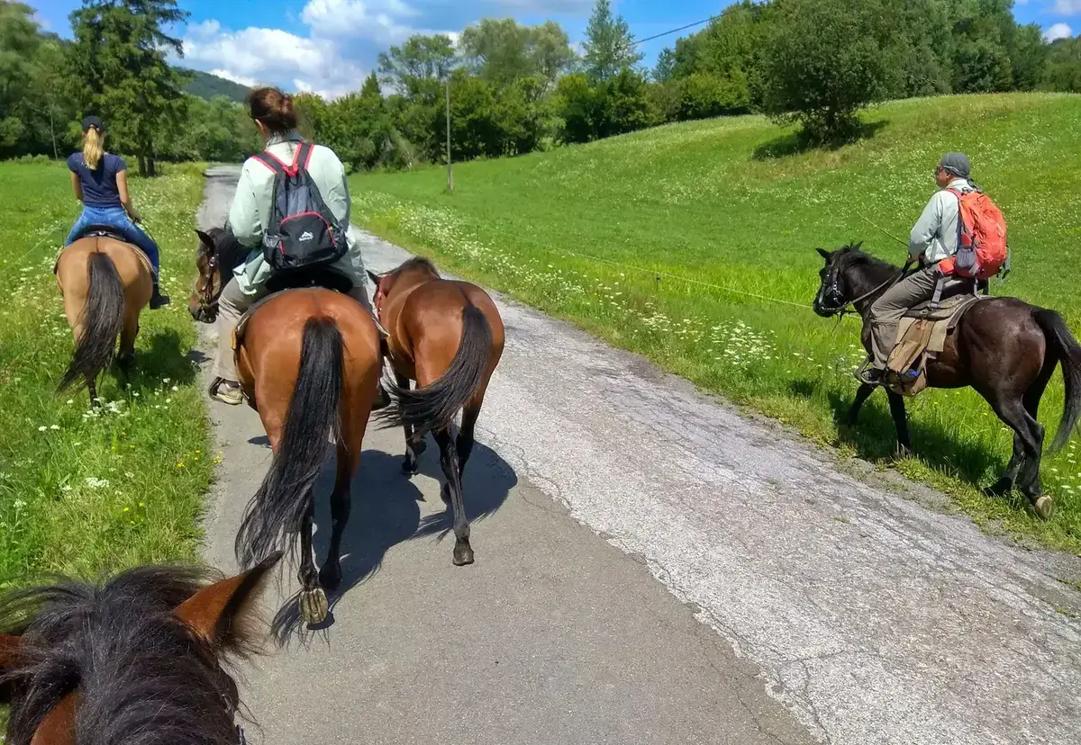 Jazdecká trasa Tajomné karpaty