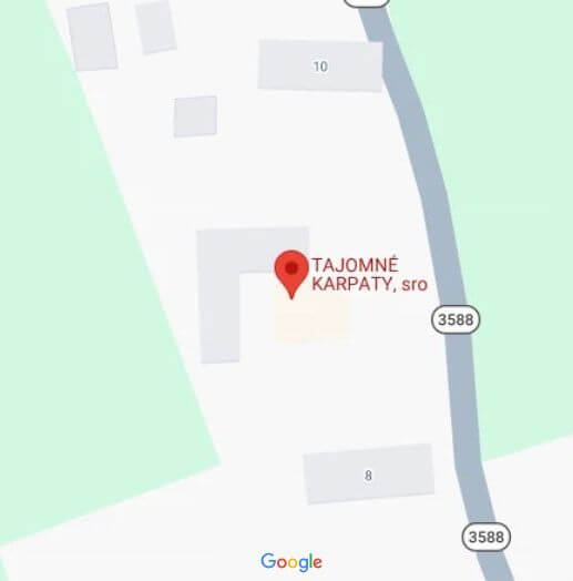 Tajomné karpaty Google mapy